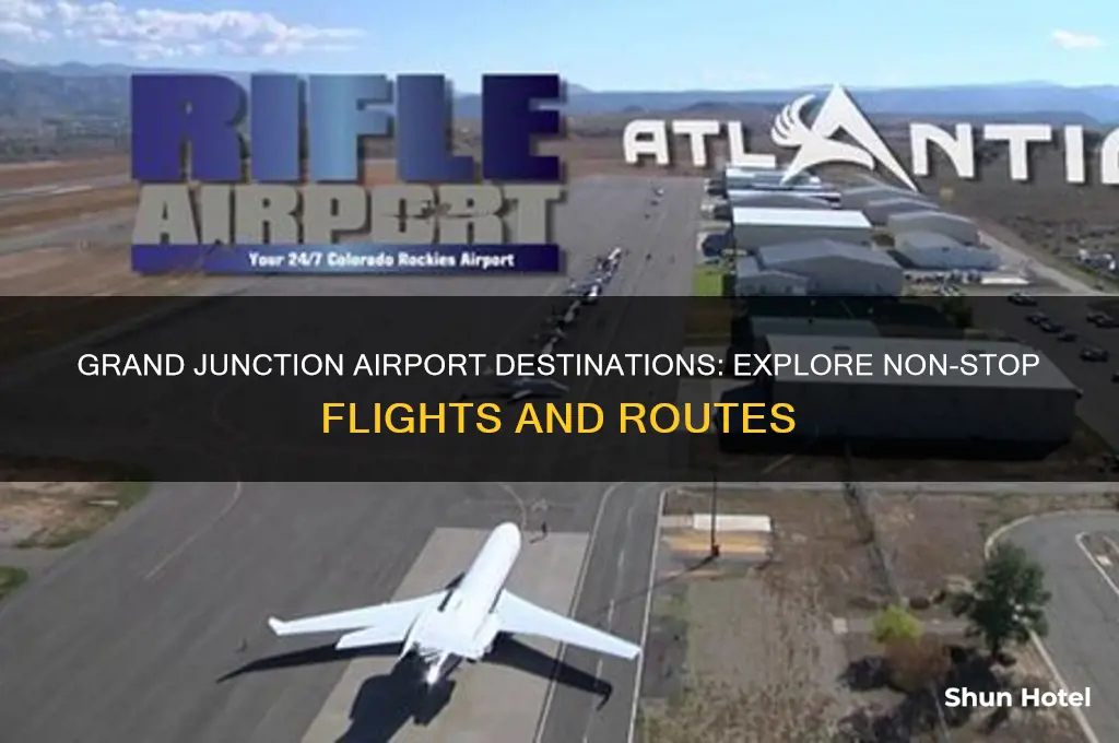 where does grand junction airport fly to