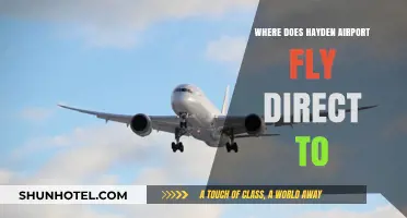 Hayden Airport Direct Flights: Destinations and Nonstop Travel Options