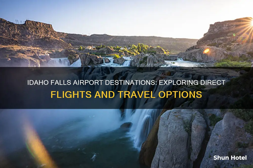 where does idaho falls airport fly to