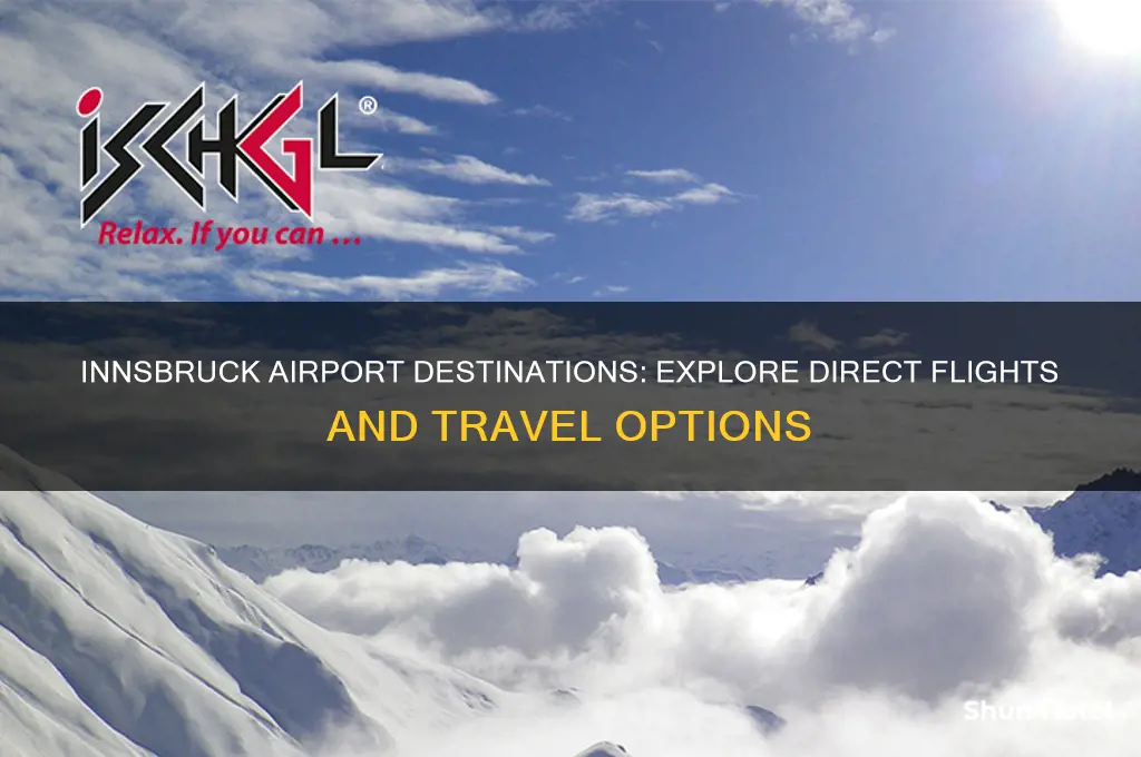 where does innsbruck airport fly to