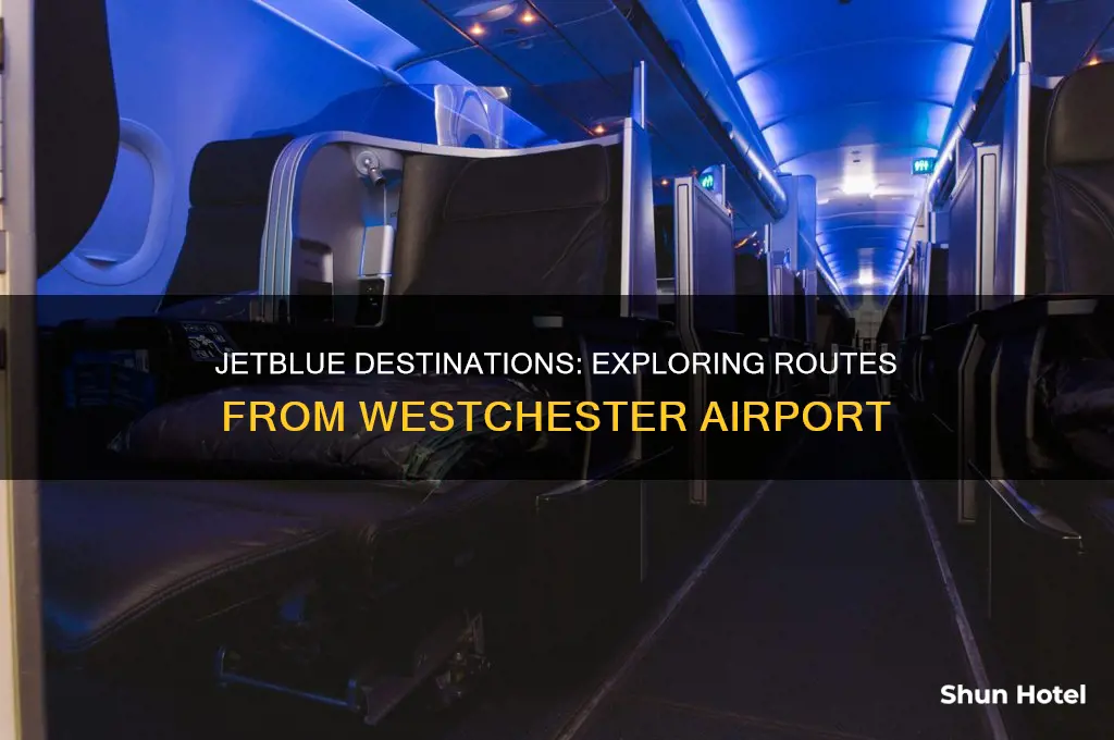 where does jetblue fly from westchester airport