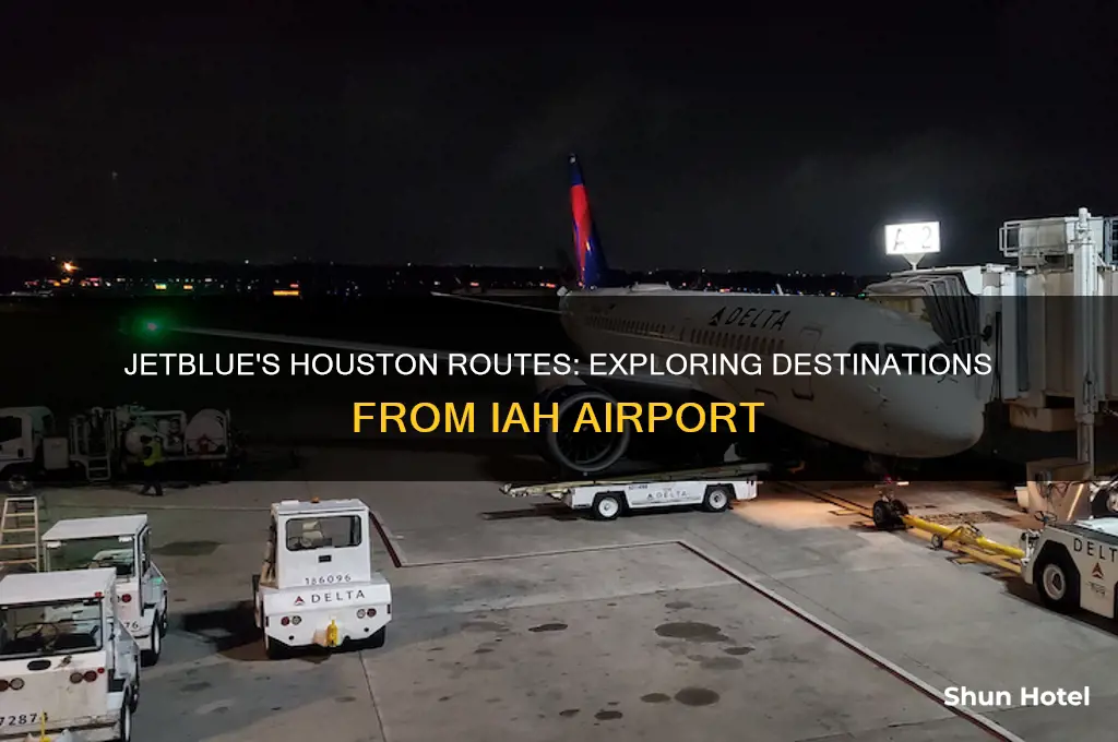 where does jetblue fly out of from houston airport