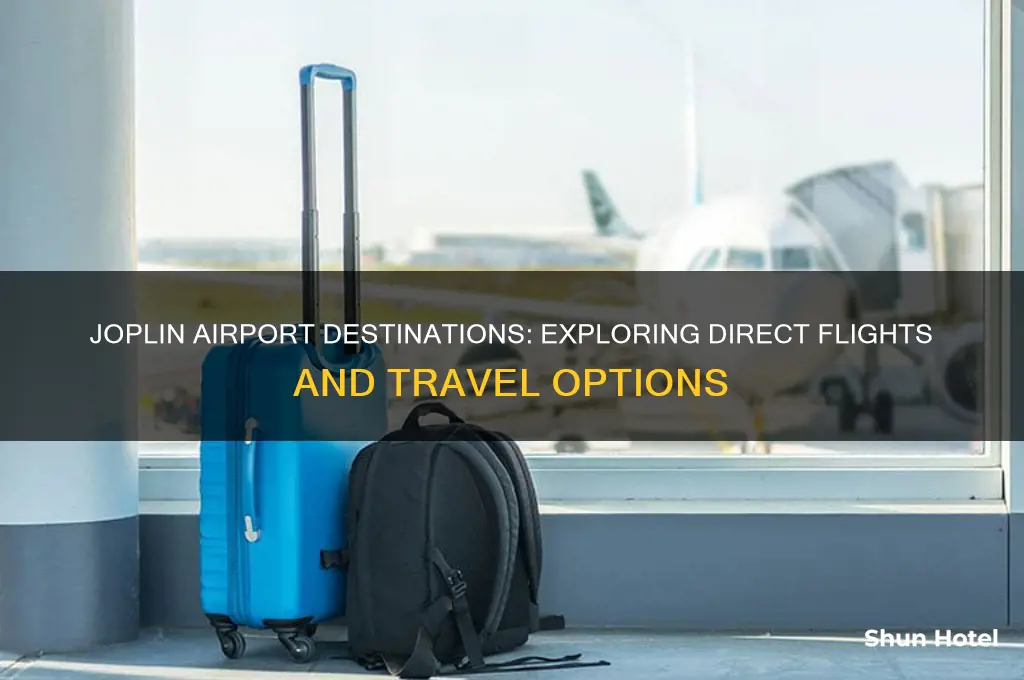 where does joplin airport fly to