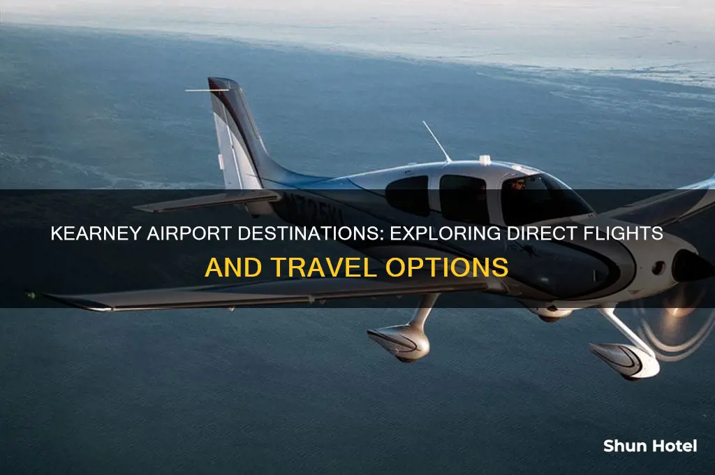 where does kearney airport fly to