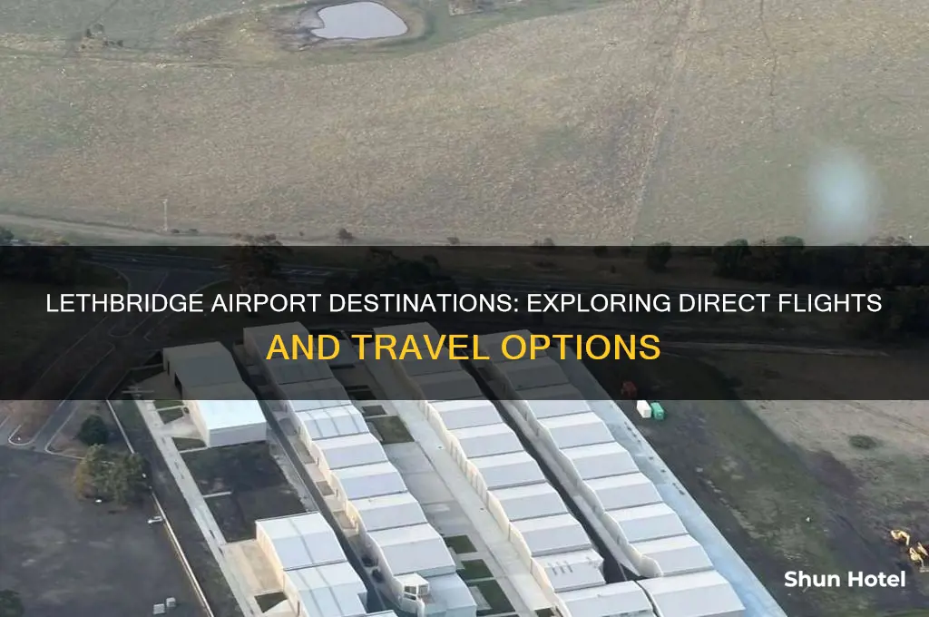 where does lethbridge airport fly to