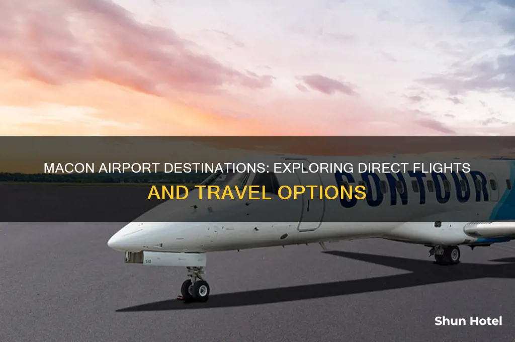 where does macon airport fly to