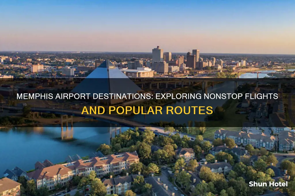 where does memphis airport fly to