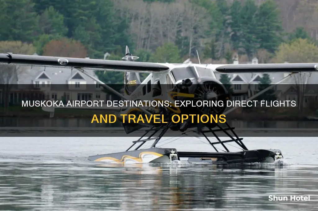 where does muskoka airport fly to