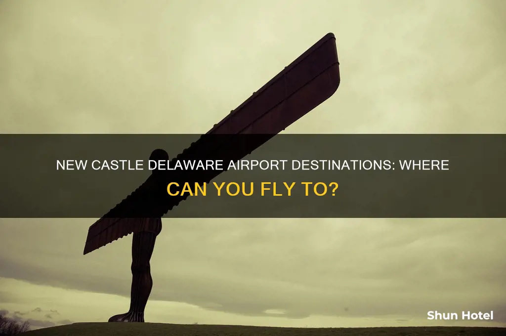 where does new castle delaware airport fly to