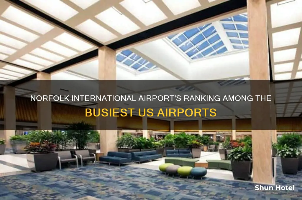 where does norfolk international airport stand for busiest us airport