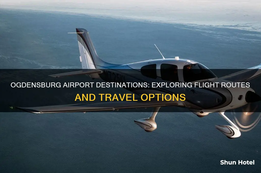 where does ogdensburg airport fly to