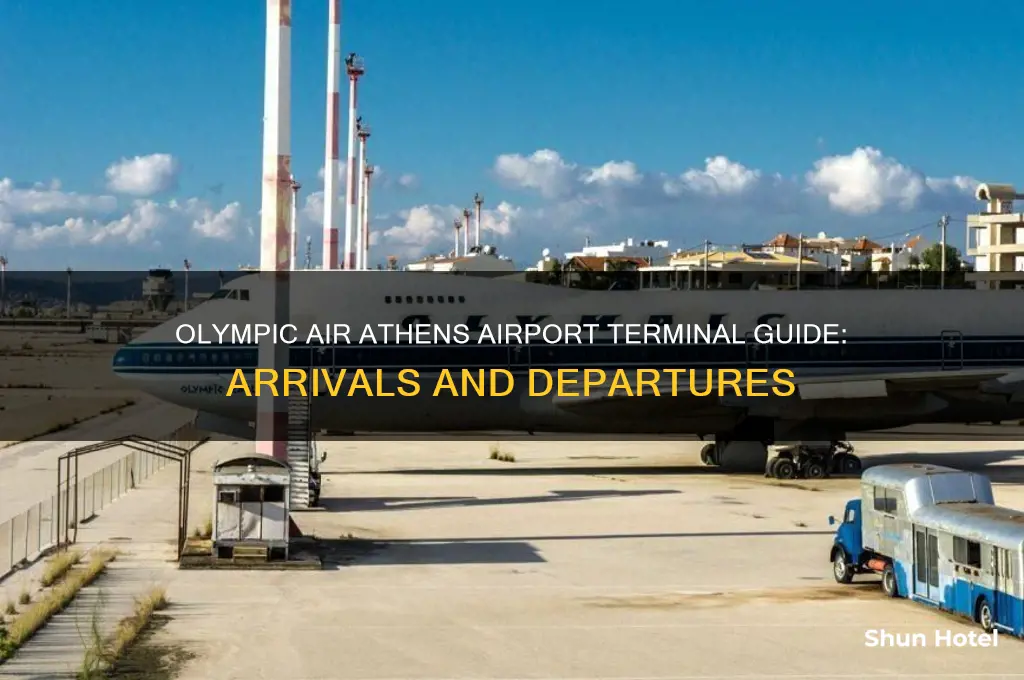 where does olympic air fly into athens airport terminal