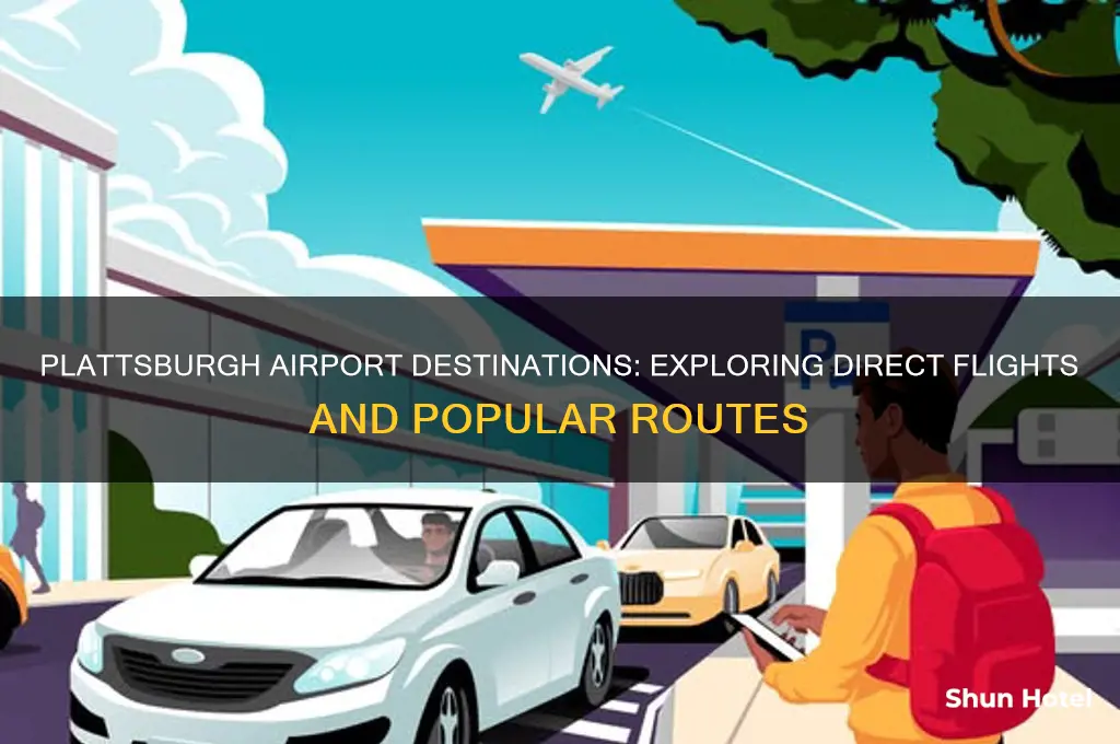 where does plattsburgh airport fly to