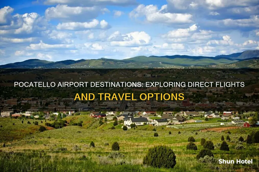 where does pocatello airport fly to