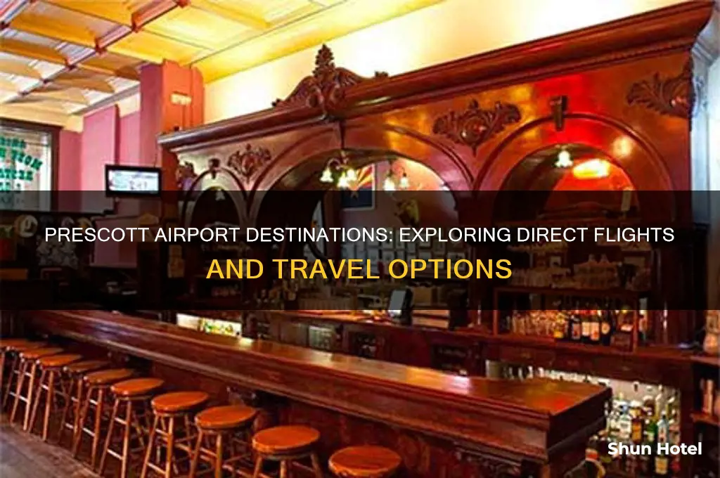 where does prescott airport fly to