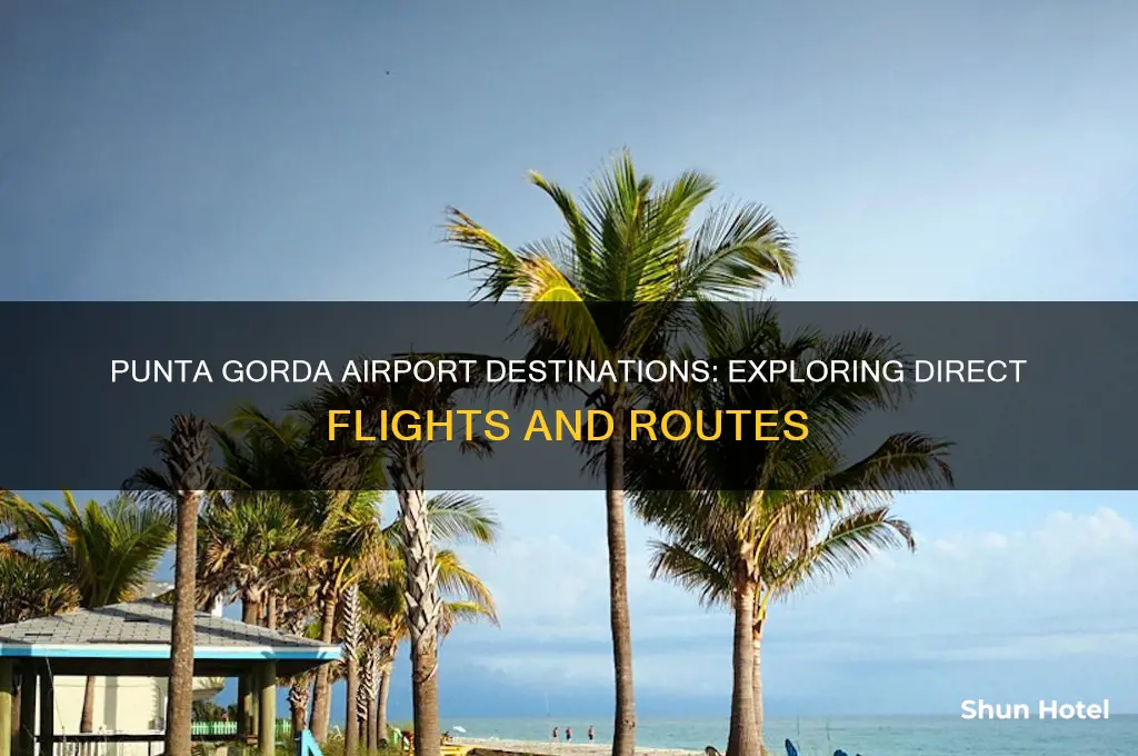 where does punta gorda airport fly to