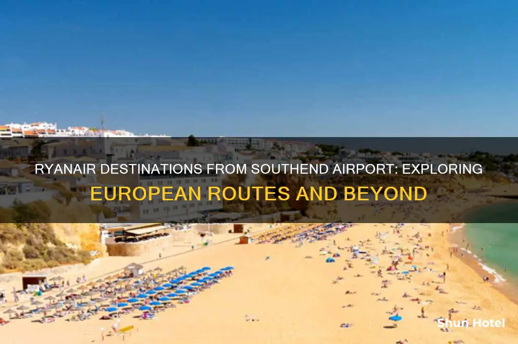 where does ryanair fly to from southend airport