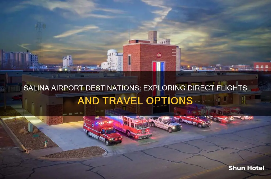 where does salina airport fly to