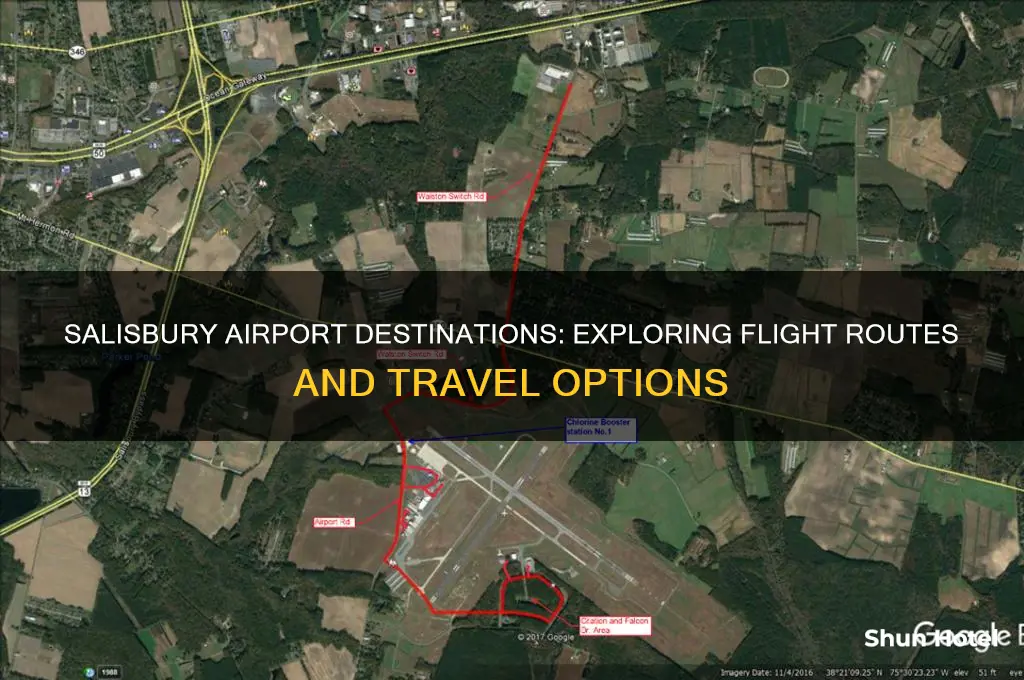 where does salisbury airport fly to