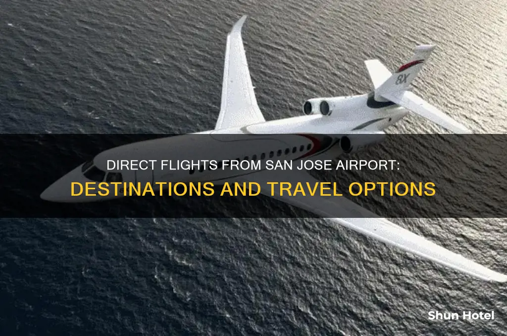 where does san jose airport fly direct