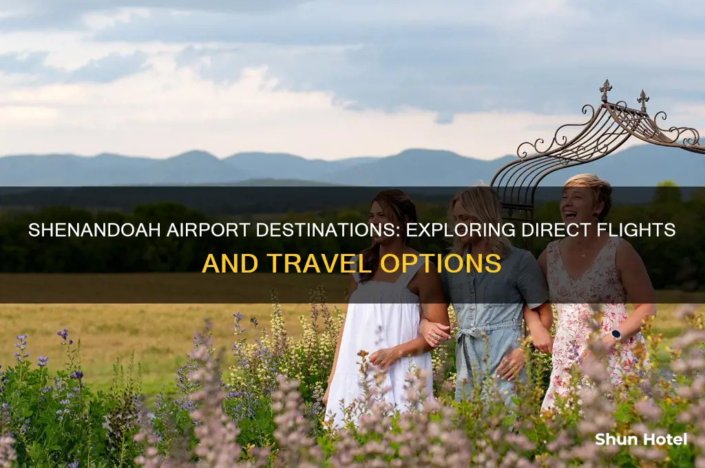 where does shenandoah airport fly to