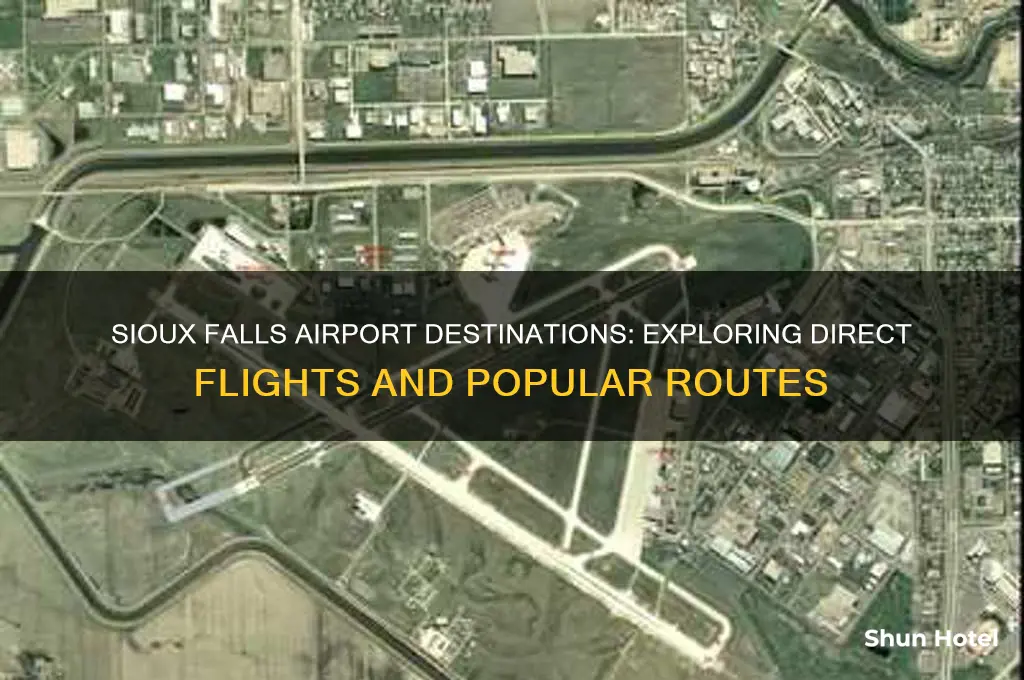 where does sioux falls airport fly to