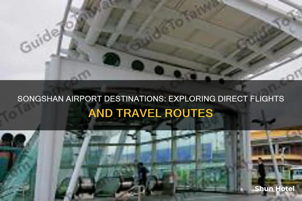 where does songshan airport fly
