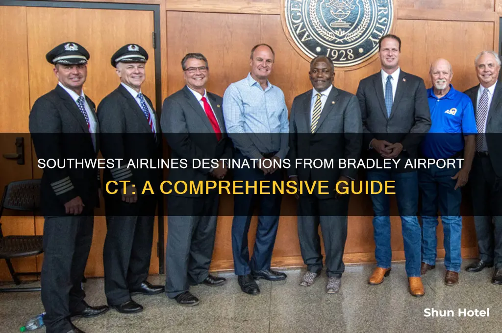 where does southwest airlines fly to from bradley airport ct