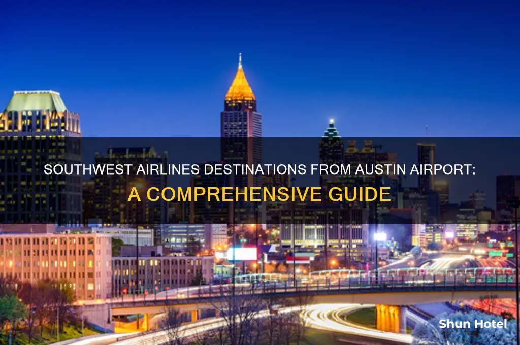 where does southwest fly on austin airport
