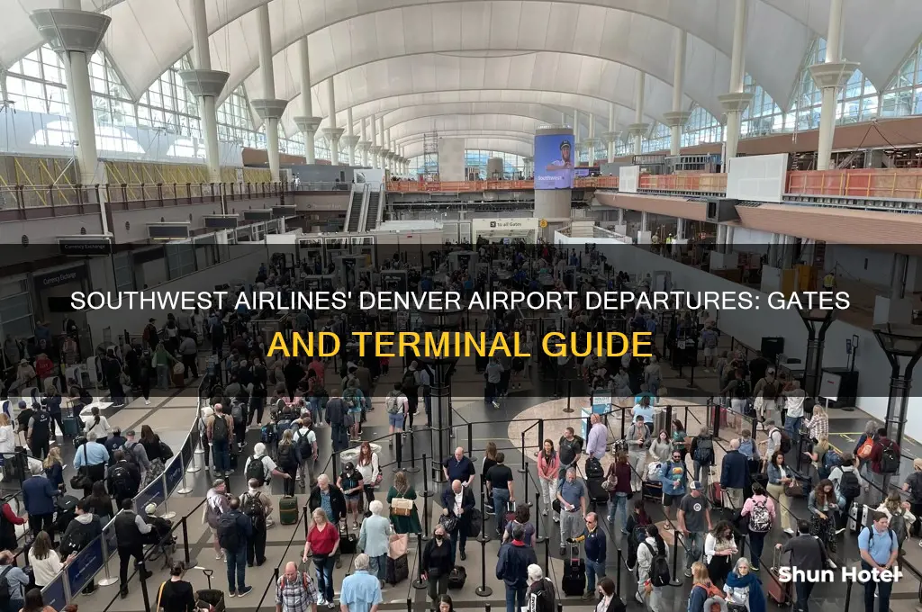 where does southwest fly out of at denver airport