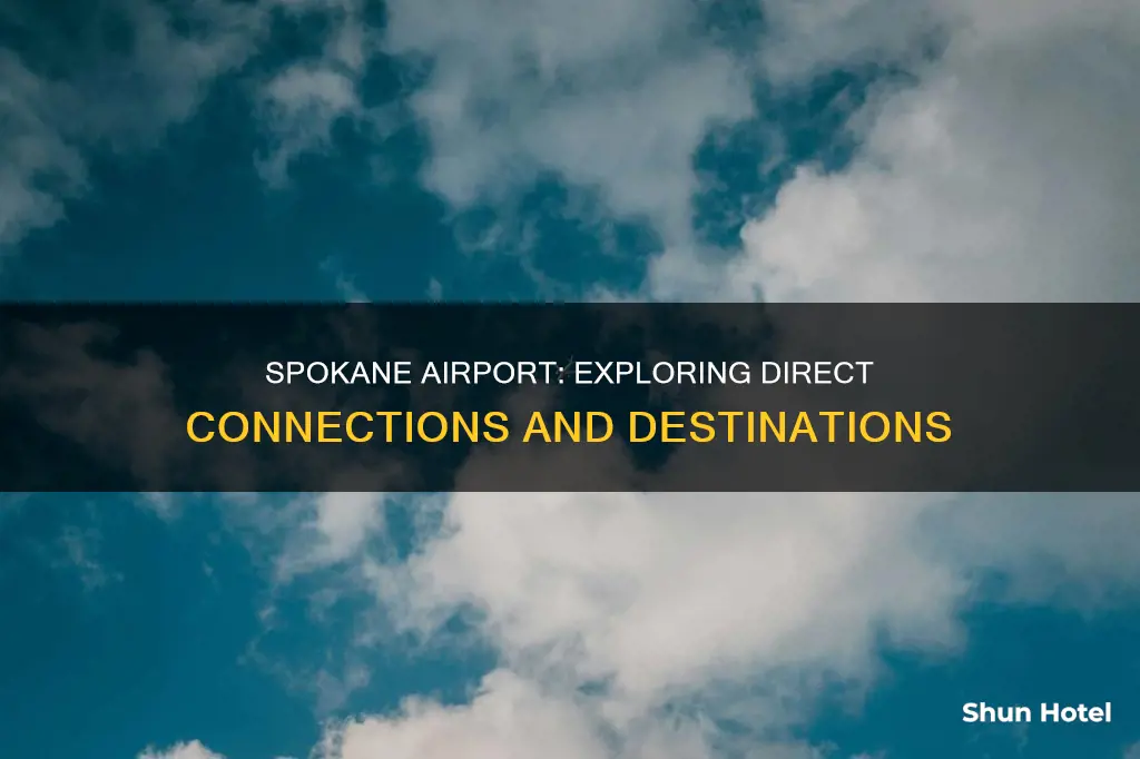 where does spokane airport connect to