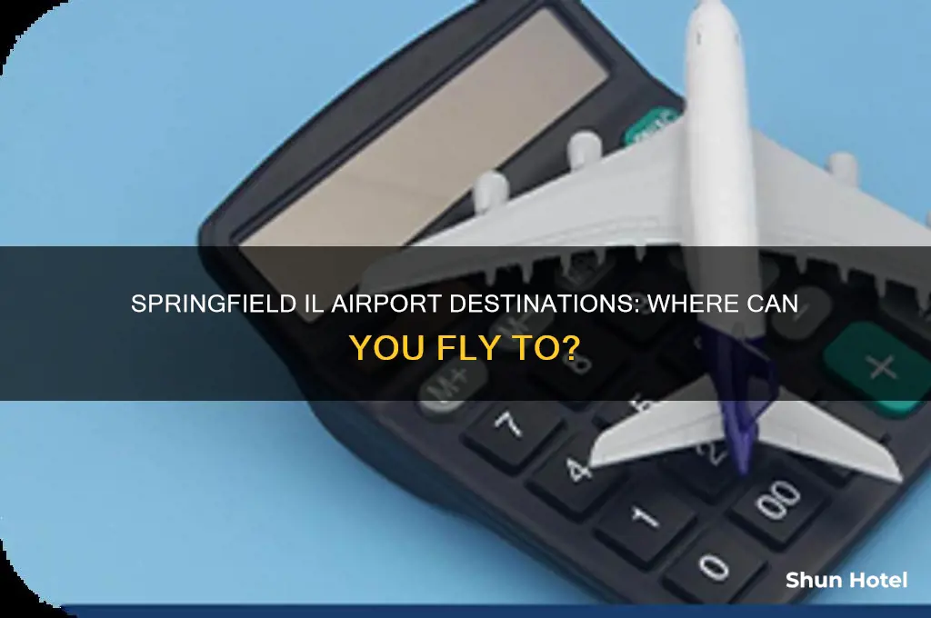 where does springfield il airport fly to