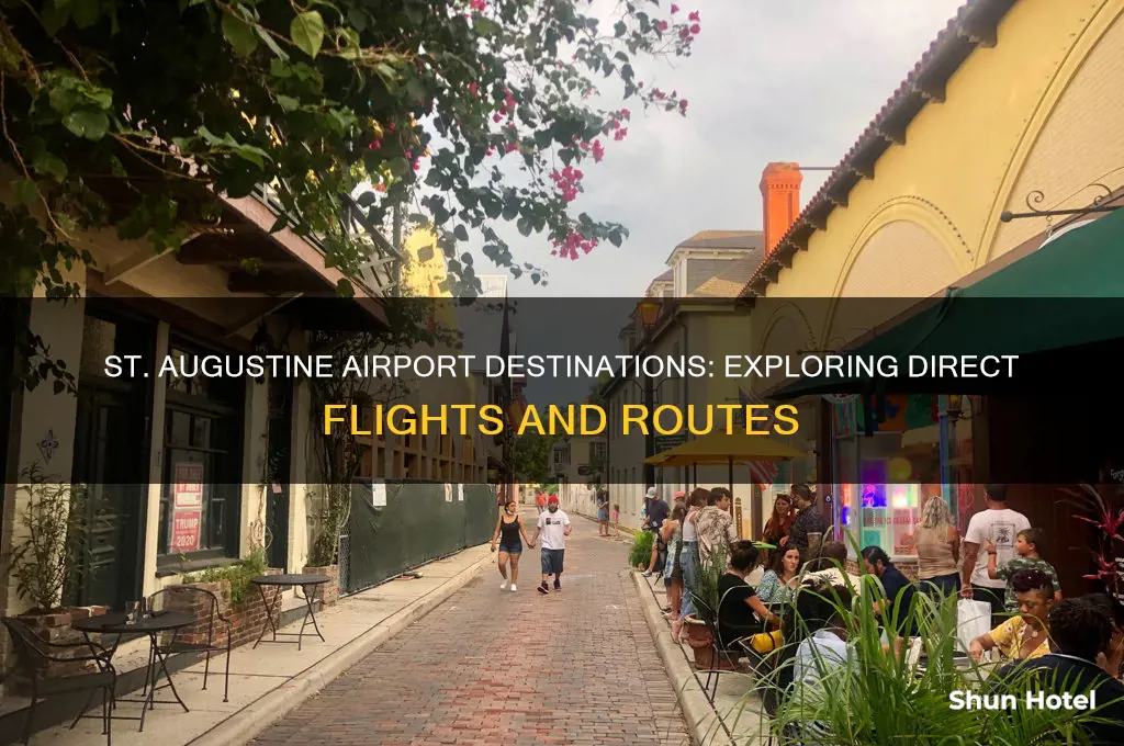 where does st augustine airport fly to