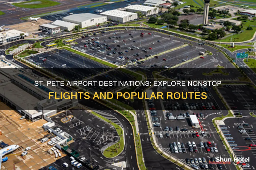 where does st pete airport fly to