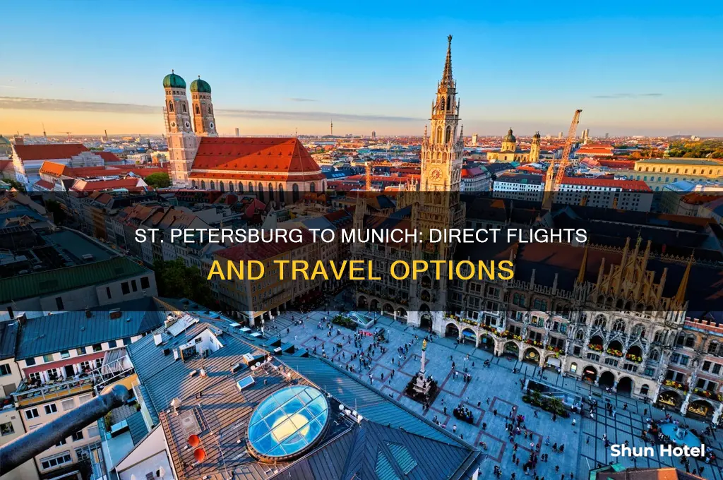where does st petersburg airport fly to munich