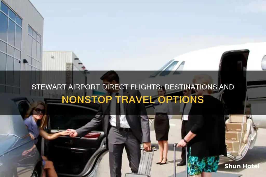 where does stewart airport fly direct