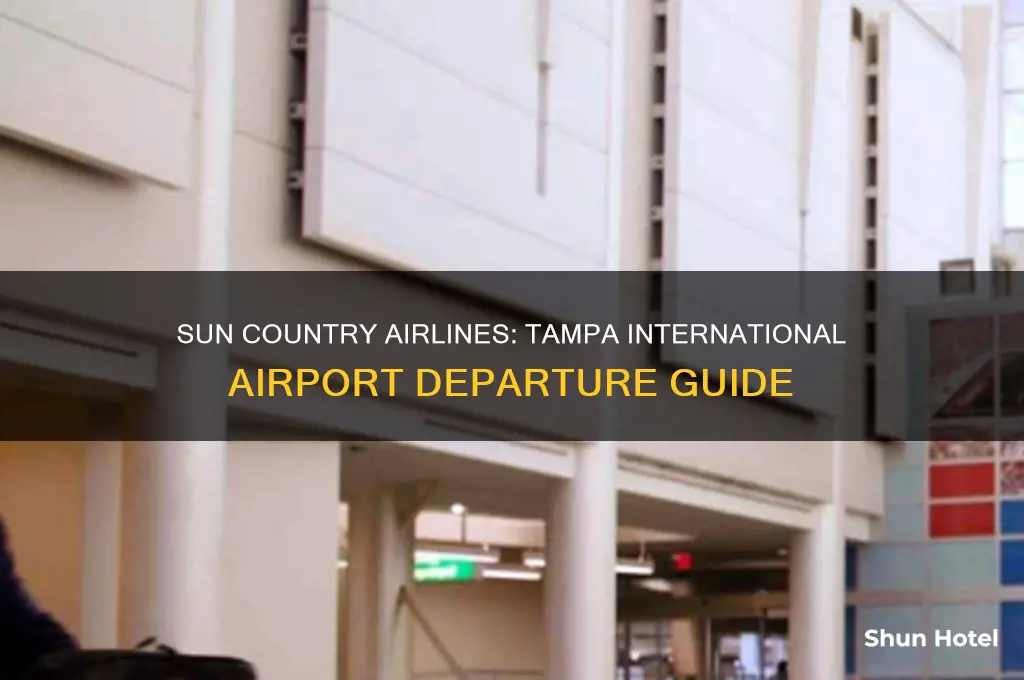 where does sun country fly out of tampa international airport