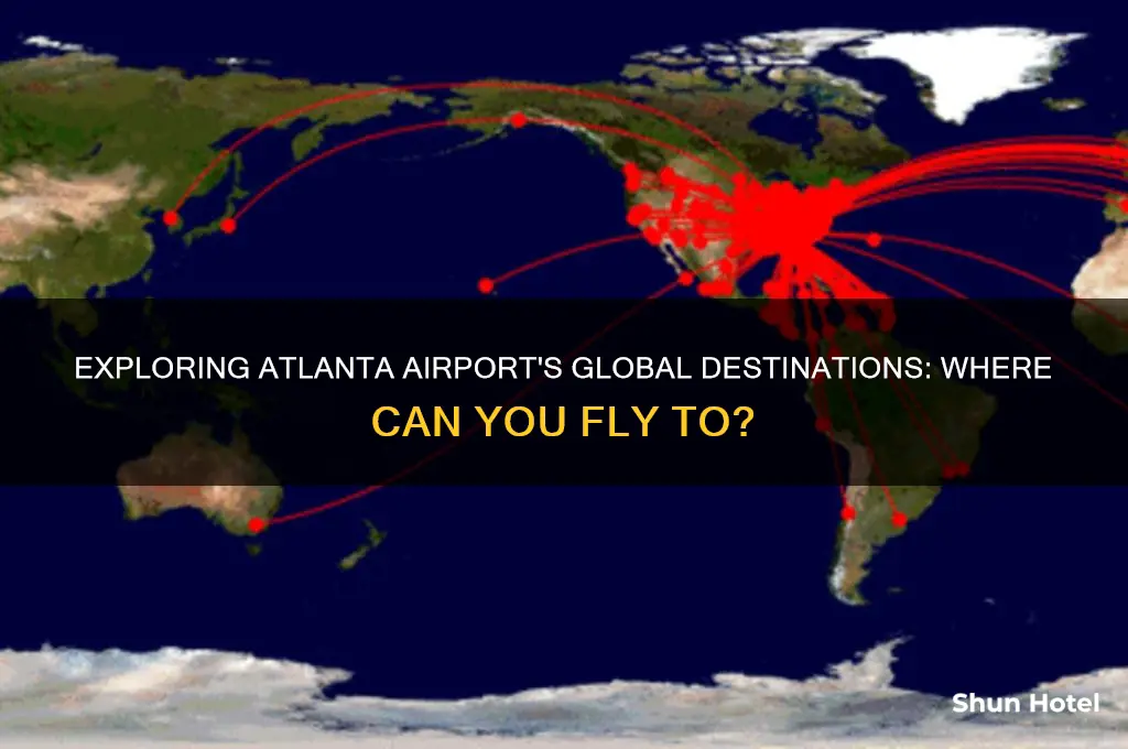 where does the atlanta airport fly to