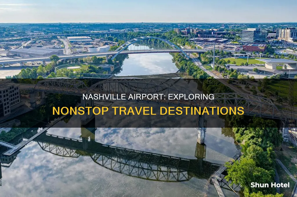 where does the nashville airport destinations
