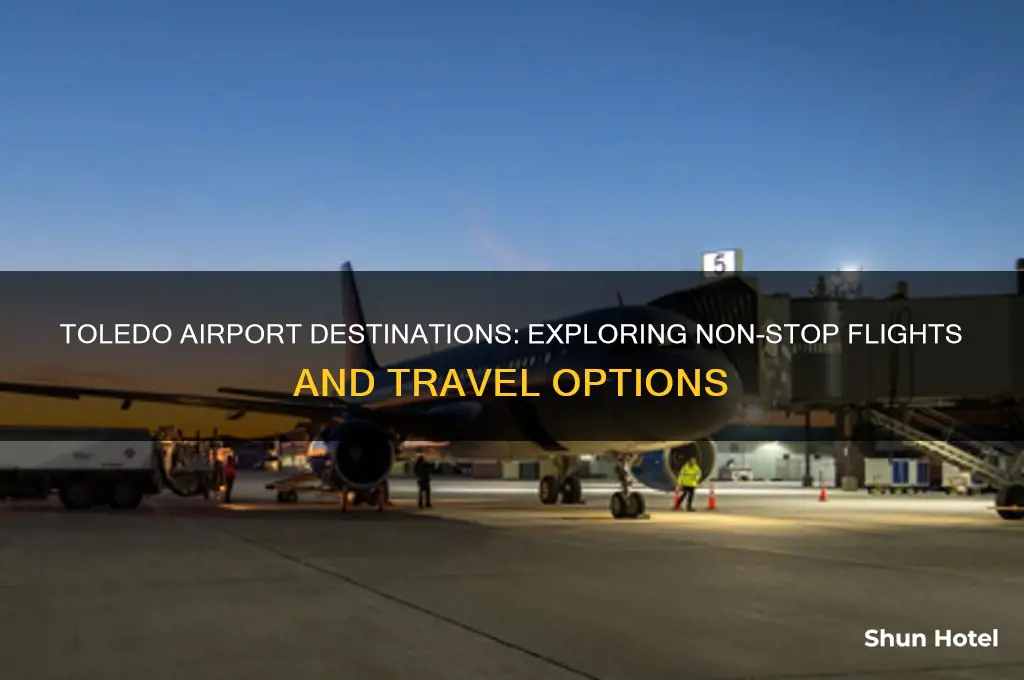 where does toledo airport fly to