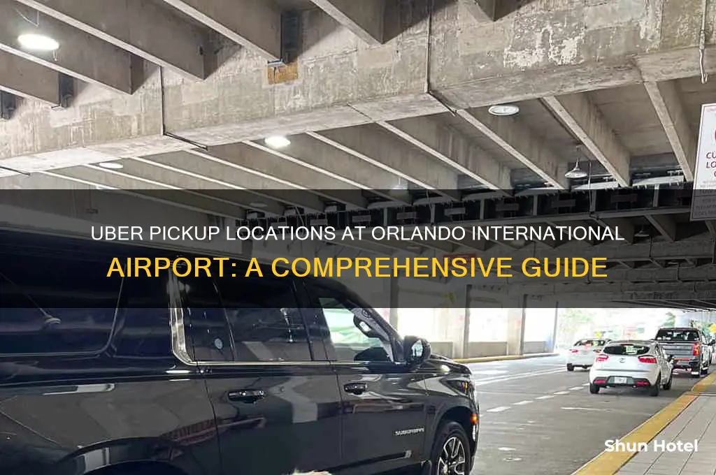 where does uber pick up at orlando international airport