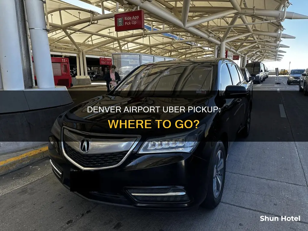 where does uber pickup denver airport