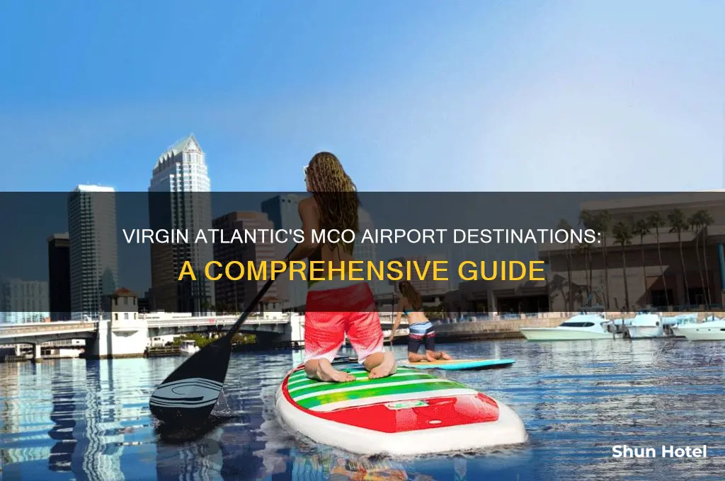 where does virgin atlantic fly into at mco airport