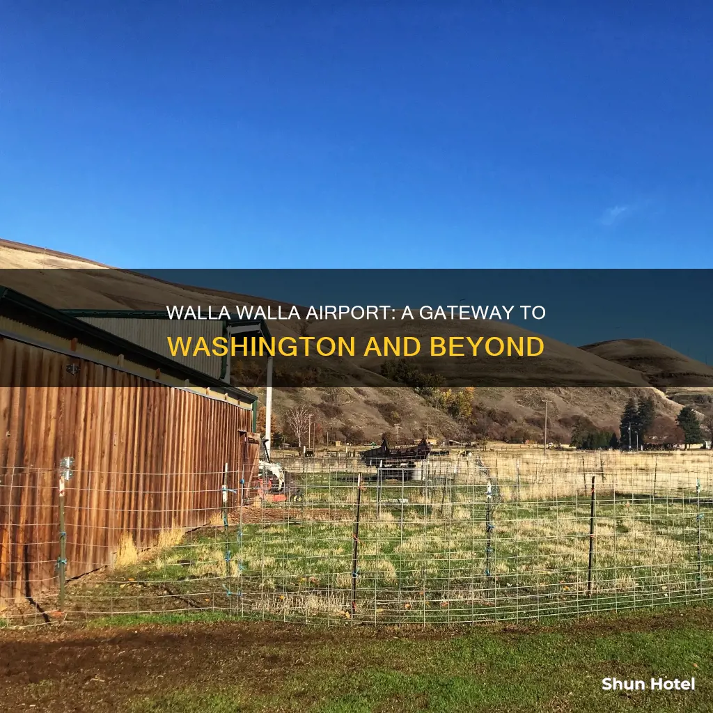 where does walla walla airport connect