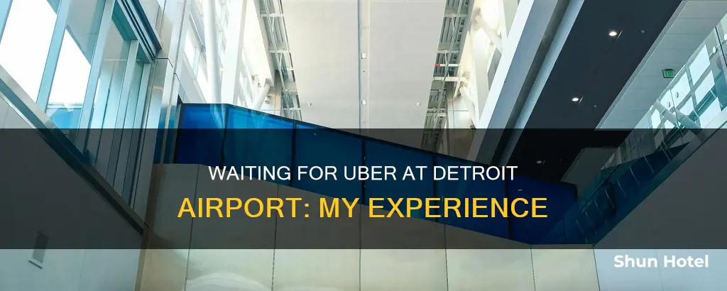where i waiting uber airport detroit