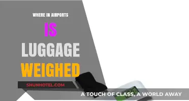 Luggage Weighing: At Airports, Where is the Right Place?