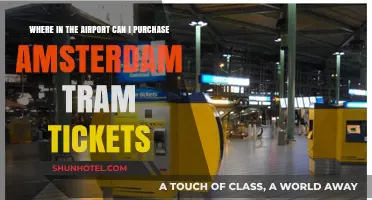 Amsterdam Airport: Buying Tram Tickets at the Right Place