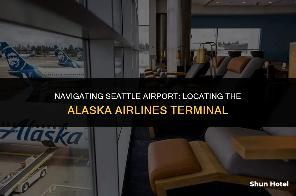 where in the seattle airport is the alaska airlines terminal