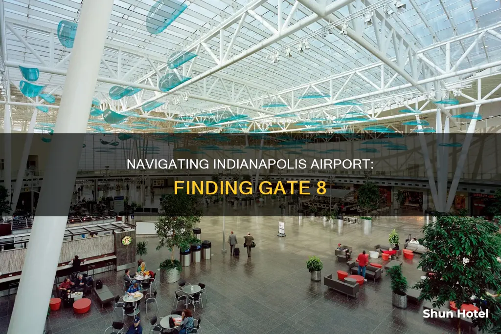 where is 8 at indianapolis airport