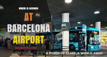 Aerobus Location at Barcelona Airport